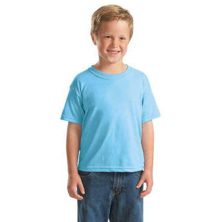 Gildan - Youth DryBlend   50 Cotton/50 DryBlend  Poly T-Shirt.  8000B